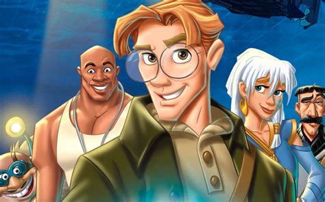 atlantis película animada.